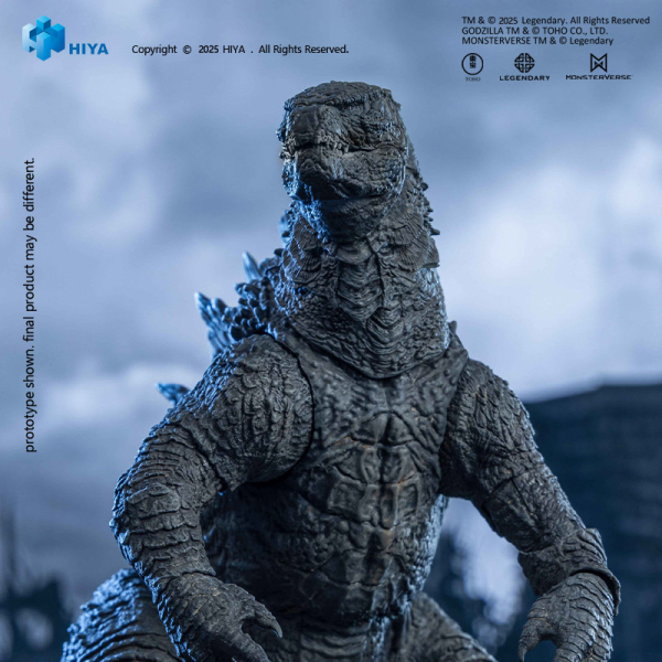 HIYA TOYS Exquisite Basic Series None Scale 7 Inch Godzilla 2014 Godzilla Translucent Ver. | 6957534204111