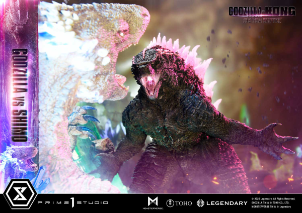 Prime 1 Studio Ultimate Diorama Masterline Godzilla x Kong: The New Empire Godzilla vs Shimo | 4582647121677