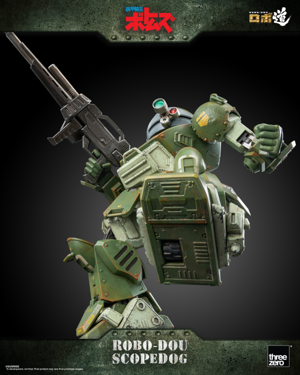 threezero Armored Trooper VOTOMS - ROBO-DOU Scopedog | 4897056203082