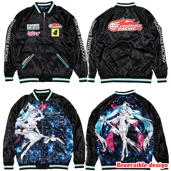 16 directions GSR Racing Miku Souvenir Jacket: 2024 Model (XXL) | 4580588029144