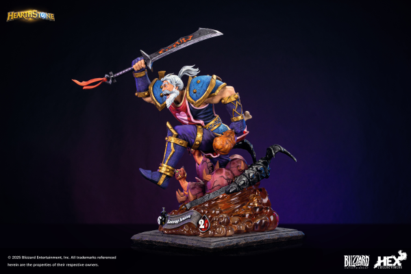 HEX Collectibles Blizzard Hearthstone® Leeroy Jenkins 1/10 Scale Statue | 6978082550109