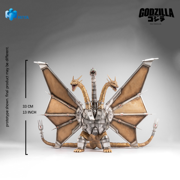 HIYA TOYS Exquisite Basic Series None Scale 9 Inch Godzilla vs. King Ghidorah Mecha King Ghidorah Action Figure | 6957534204128
