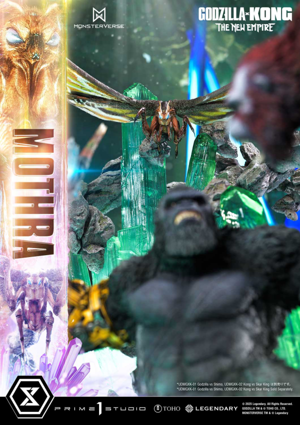 Prime 1 Studio Ultimate Diorama Masterline Godzilla x Kong: The New Empire (Film) Mothra Bonus Version | 4582647121721
