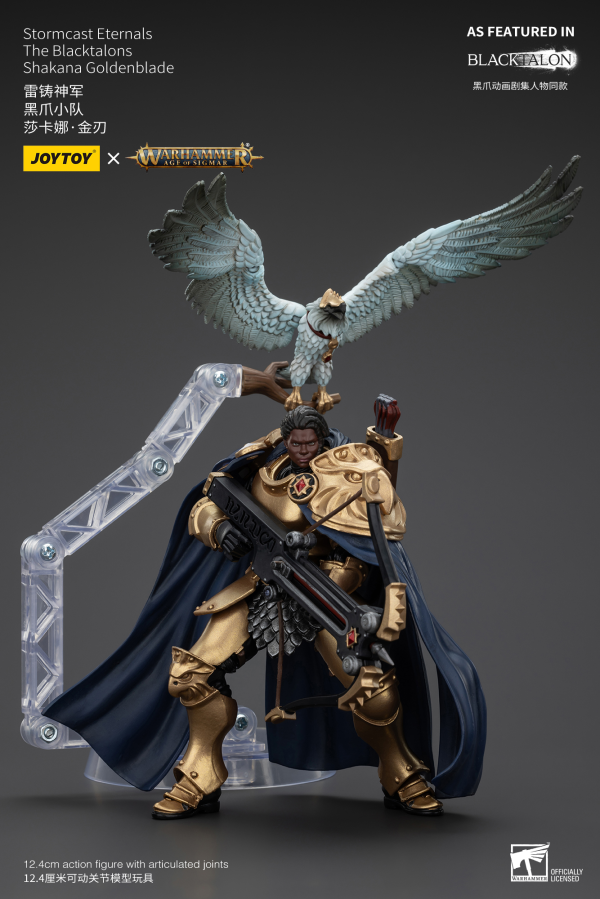 JOYTOY Stormcast Eternals The Blacktalons Shakana Goldenblade | 6927054400911