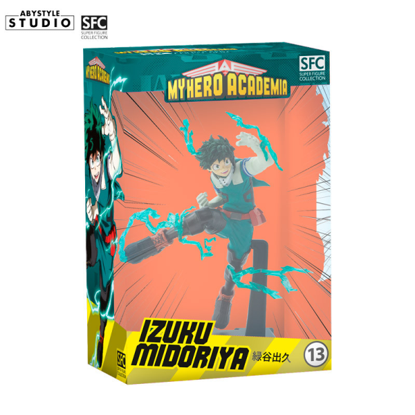 ABYstyle Studio My Hero Academia - Deku One for All SFC Figure | 3665361054818