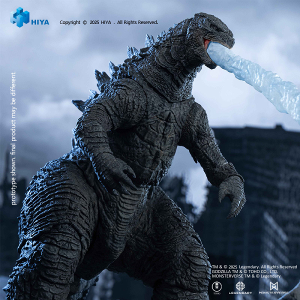 HIYA TOYS Exquisite Basic Series None Scale 7 Inch Godzilla 2014 Godzilla Translucent Ver. | 6957534204111