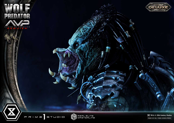 Prime 1 Studio Real Elite Masterline Aliens vs. Predator: Requiem Wolf Predator DX Bonus Version | 4582647121646