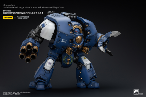 Joy Toy Ultramarines Leviathan Dreadnought with Cyclonic Melta Lance And Siege Claws(6973130378643)(6973130378643)