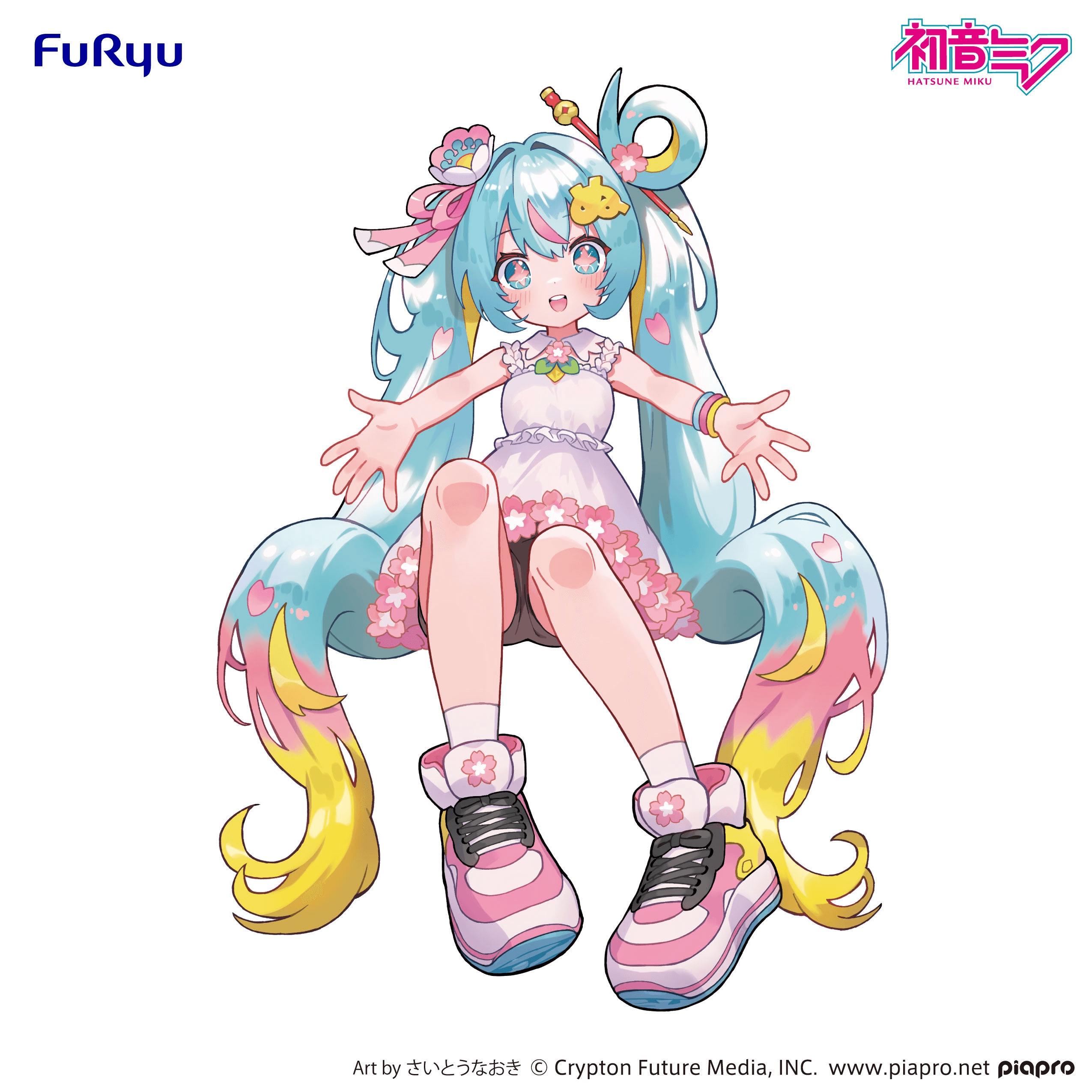 Hatsune Miku Noodle Stopper Figure -Hatsune Miku 10th Anniversary- | 4571623510765