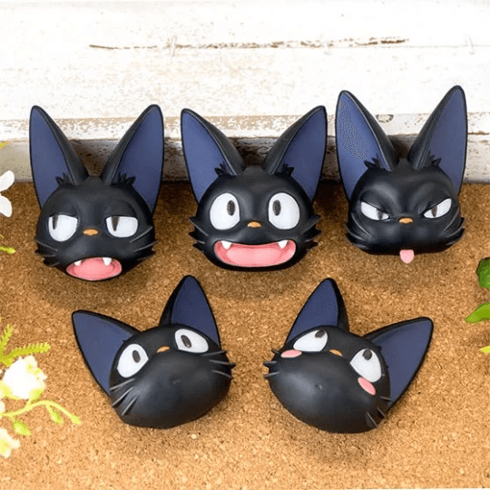 Jiji Face Magnet Blind Box "Kiki's Delivery Service" (Box/6) | 4990593449859