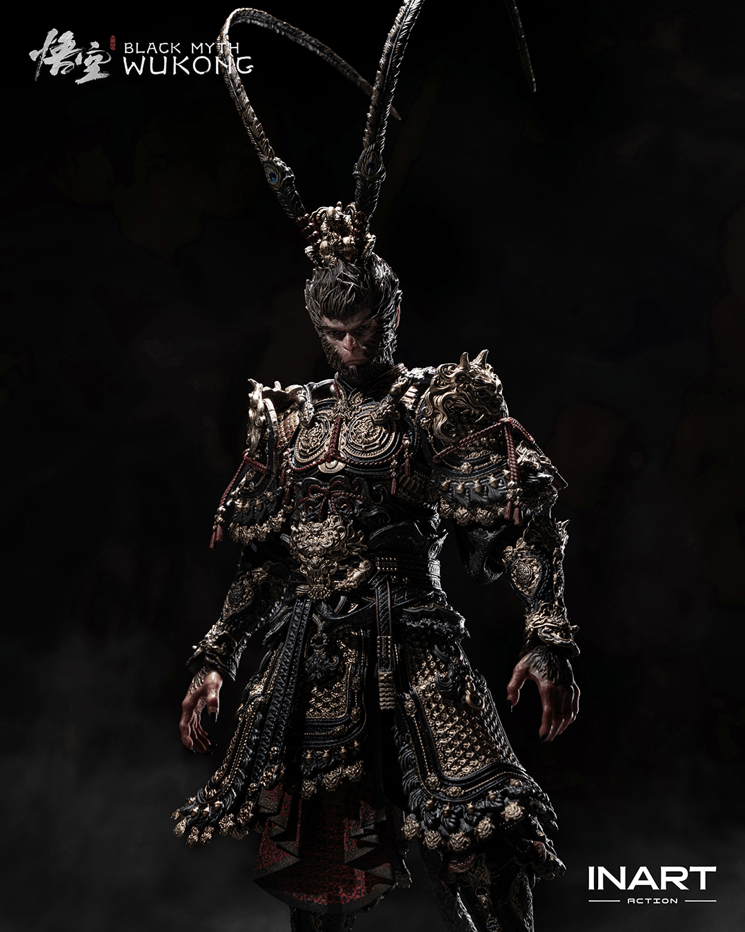 INART Action - Black Myth: Wukong 1/12 Action Figure - Great Sage Armor Set