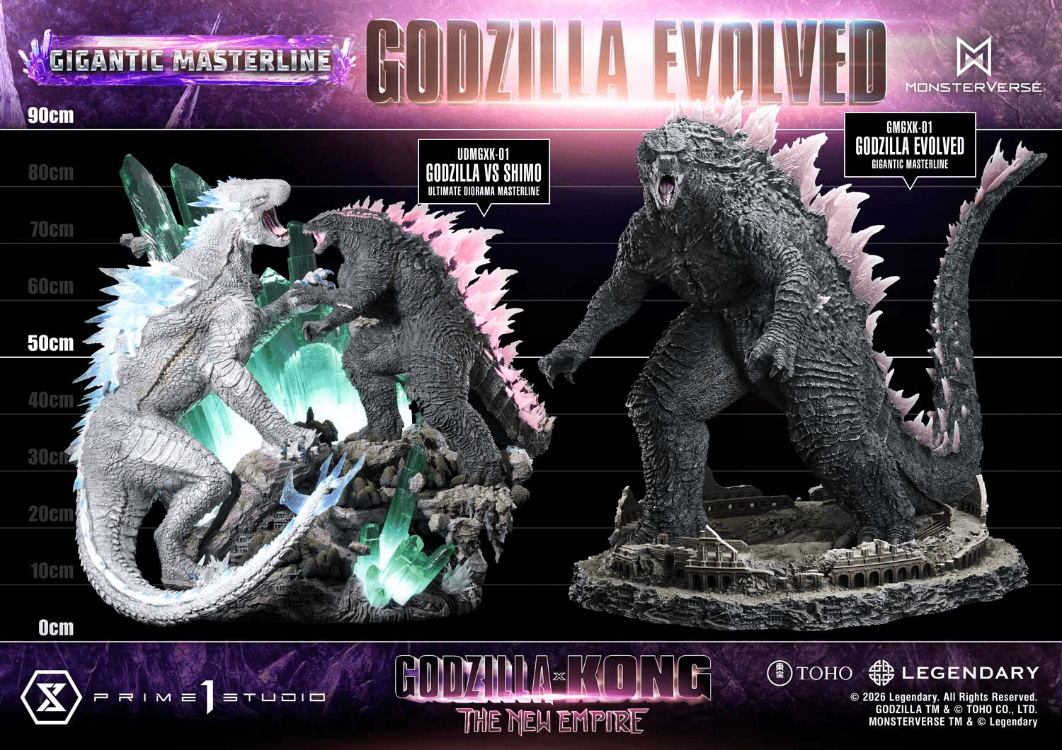 Gigantic Masterline Godzilla x Kong: The New Empire (Film) Godzilla Evolved Bonus Version | 4582647123954
