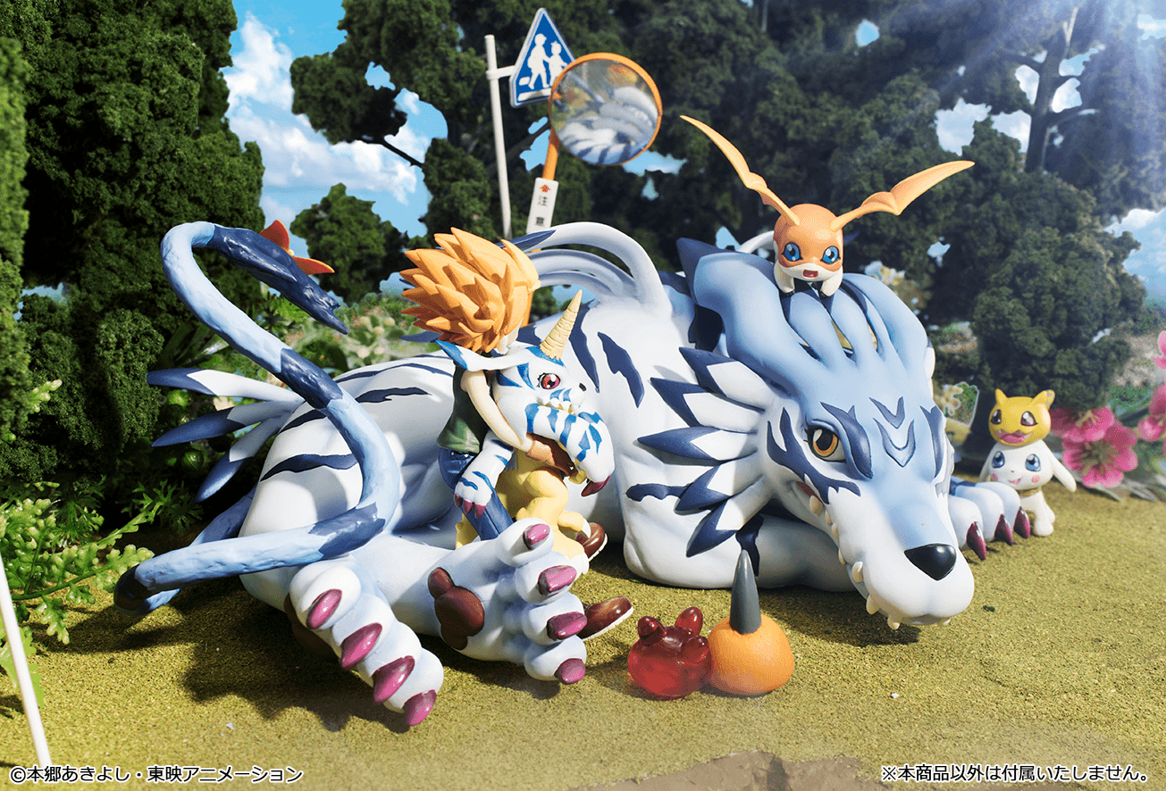 G.E.M. Series Digimon Adventure Garurumon & Ishida Yamato (Repeat)