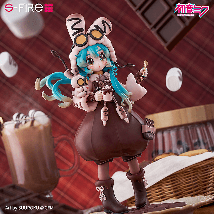 SEGA Hatsune Miku Marshmallow Hot Cocoa Figure | 4582733437897