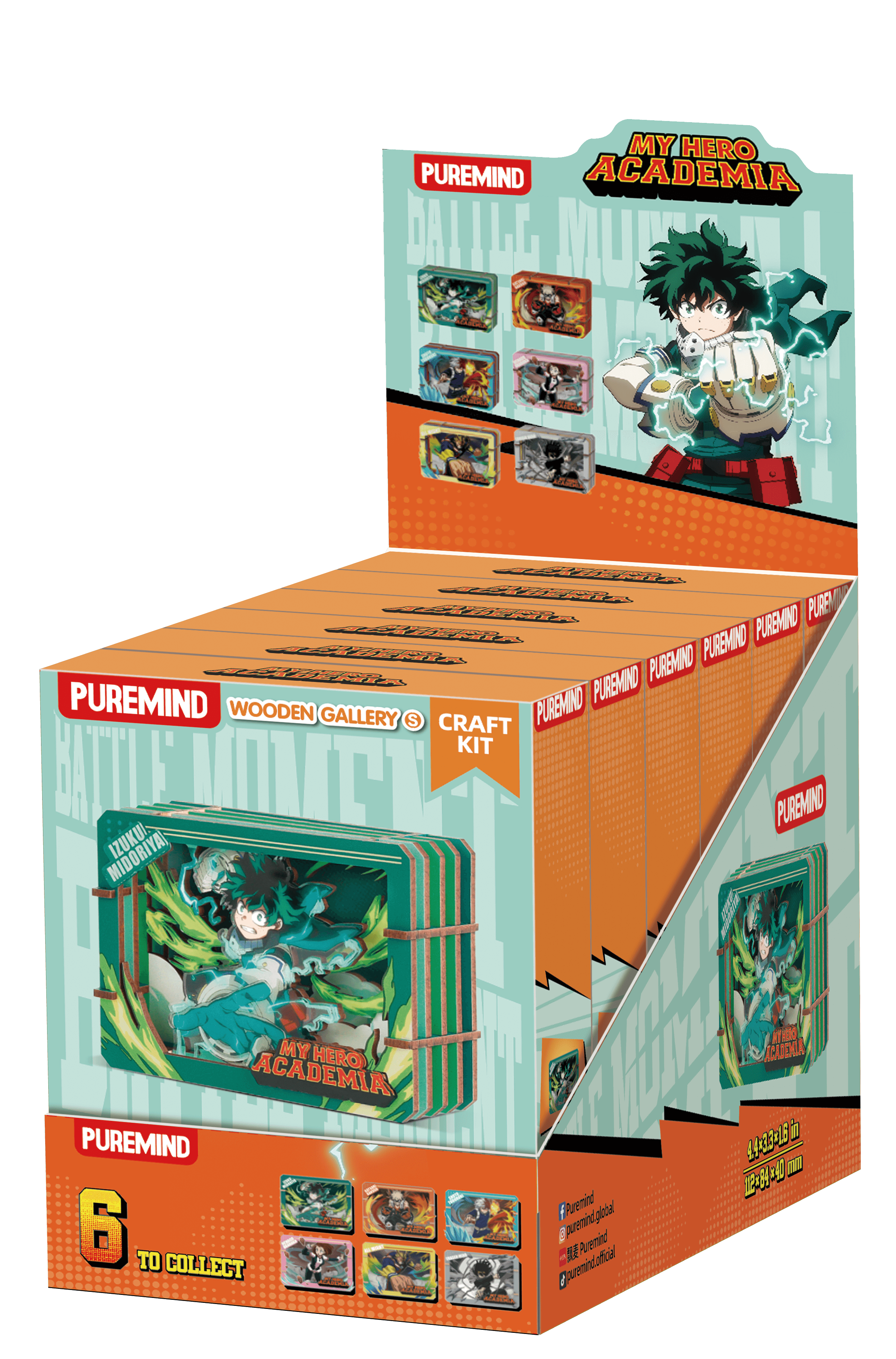 My Hero Academia - Battle Moment - S (6 units/set) (Box of 6)