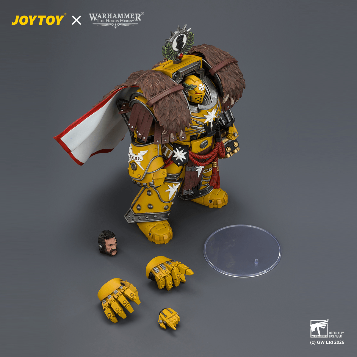 Imperial Fists Lord Castellan Evander Garrius, The Tyrant of Cthonia with the Subjugator and Incineratus | 6927054404209