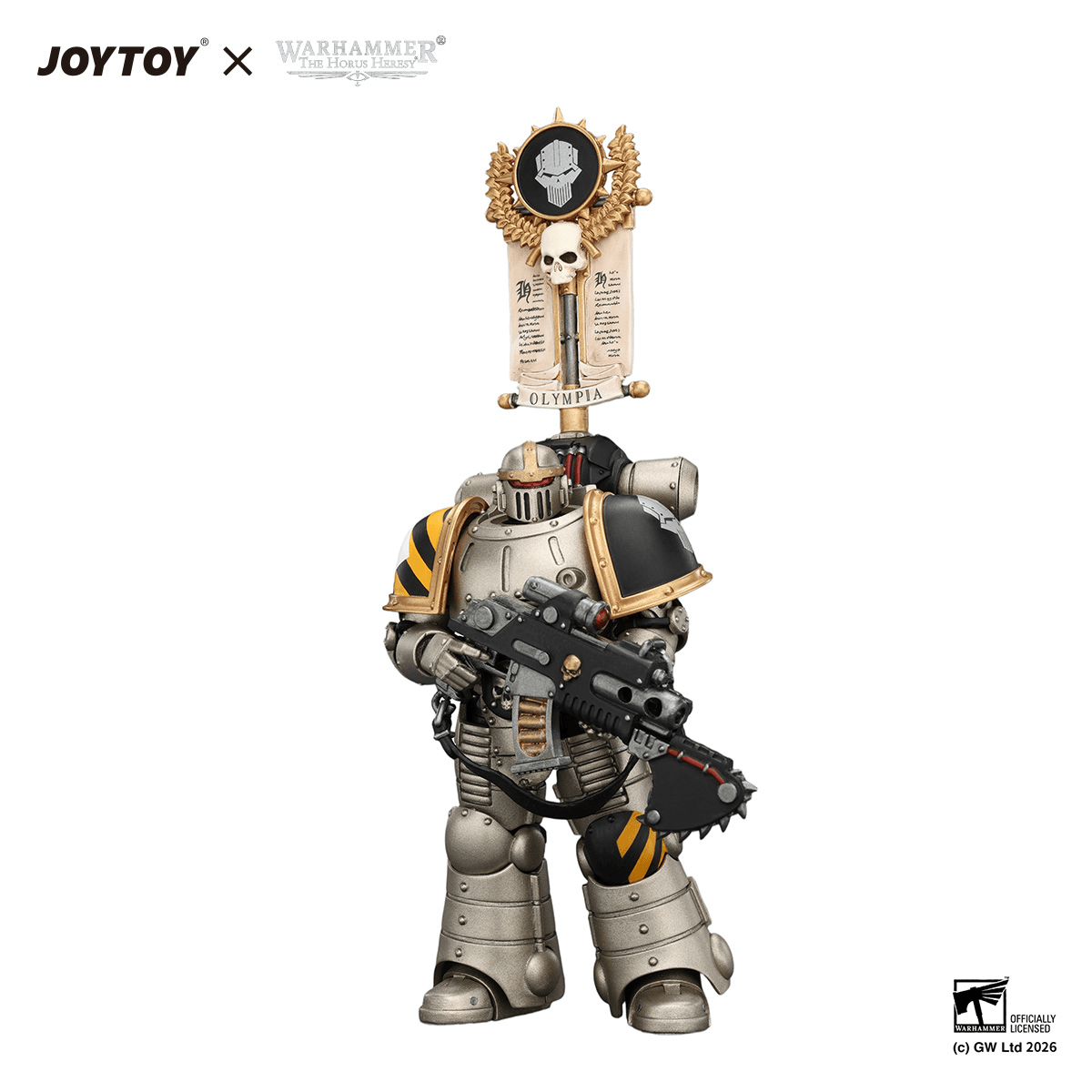Iron Warriors MkII Legionary1 with Vexilla, Bolter and Bolt Pistol | 6927054404452