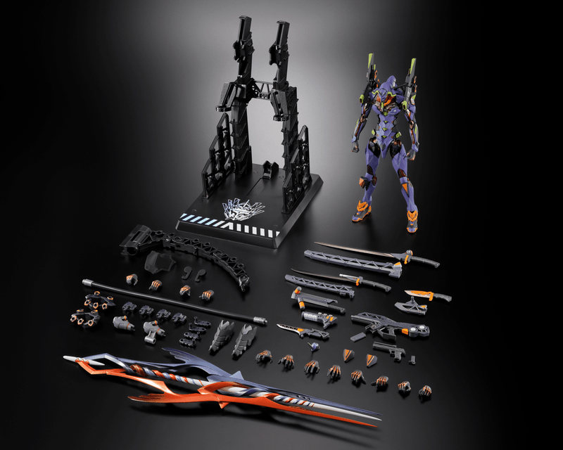 TAMASHII NATIONS EVANGELION TEST TYPE-01 30th with the spear of Gaius EVANGELION, TAMASHII NATIONS METAL BUILD | 4573102676337