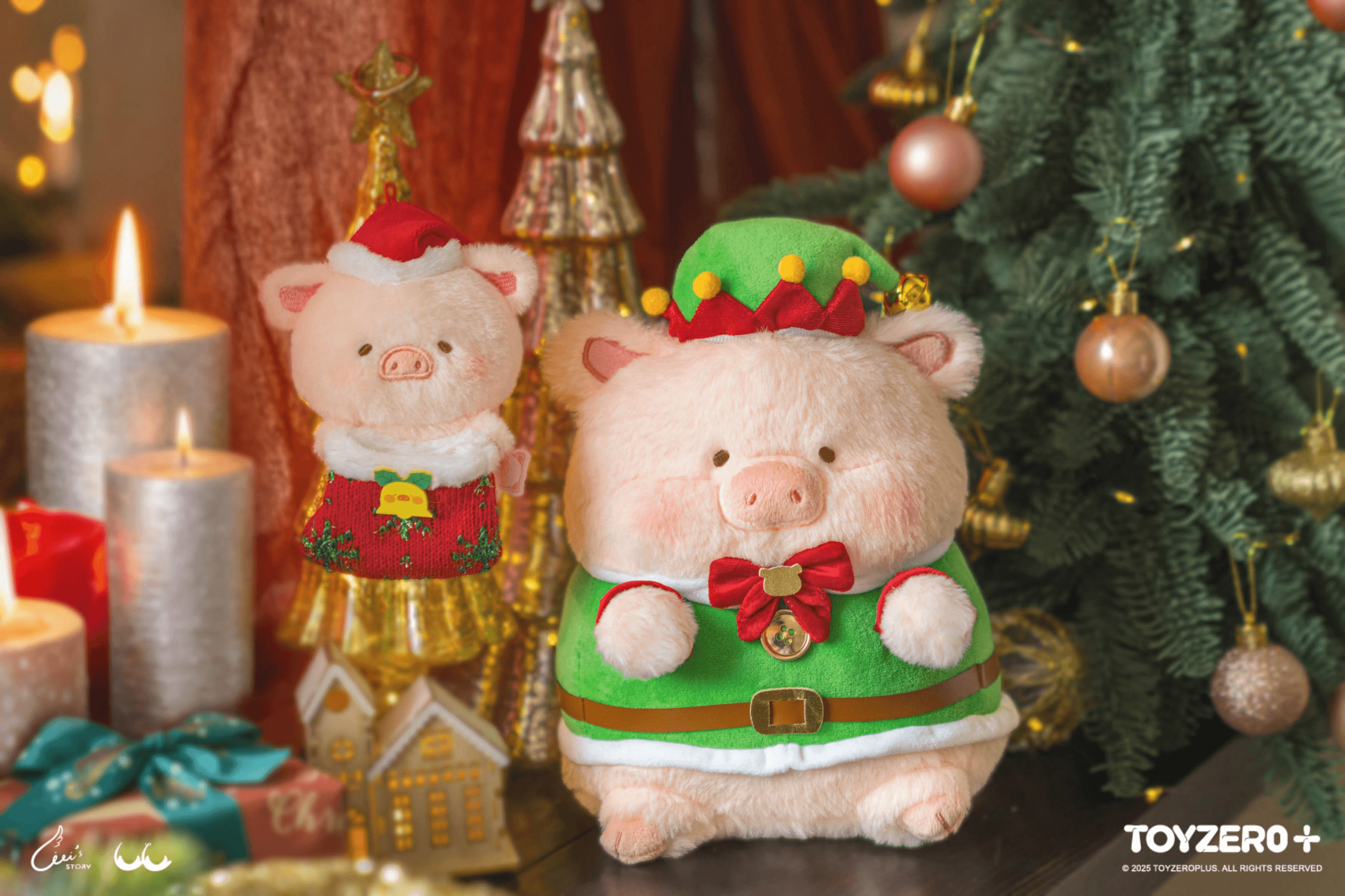 LuLu the Piggy X'Mas -Christmas Envoy Lu Plush | 6978531761742