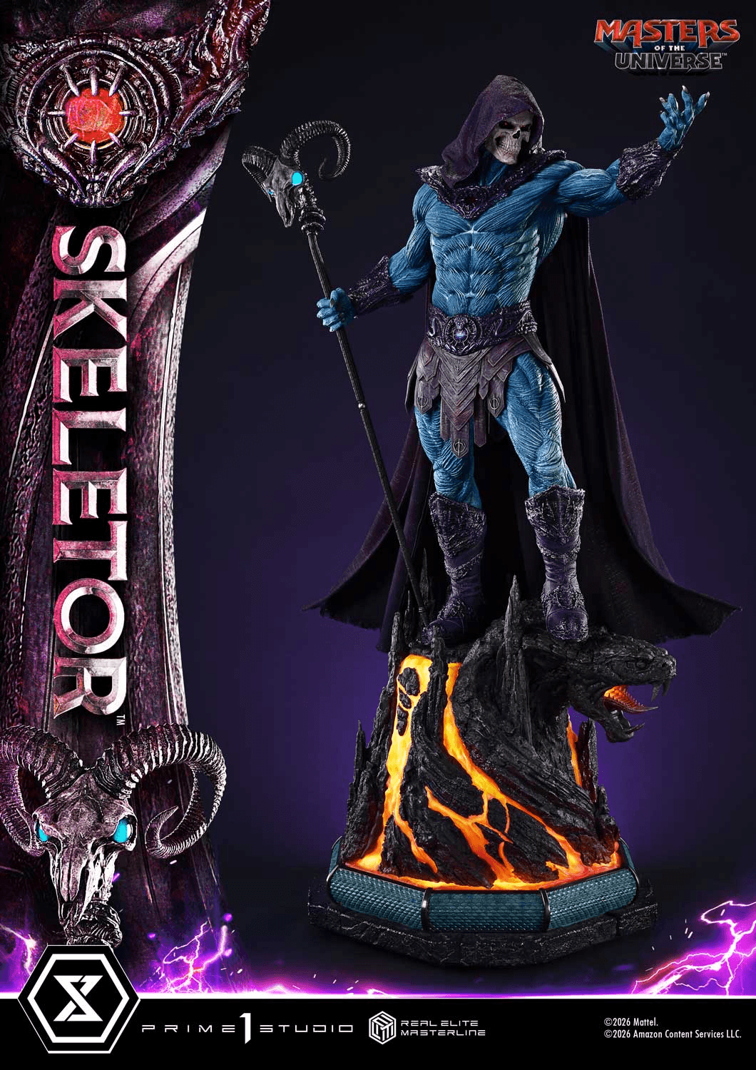 Real Elite Masterline Masters of the Universe (2026 Film) Skeletor Bonus Version