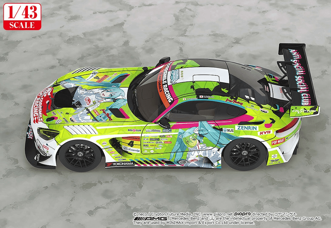 (Rerelease) 1/43 Good Smile Hatsune Miku AMG 2022 Season Opening Ver.