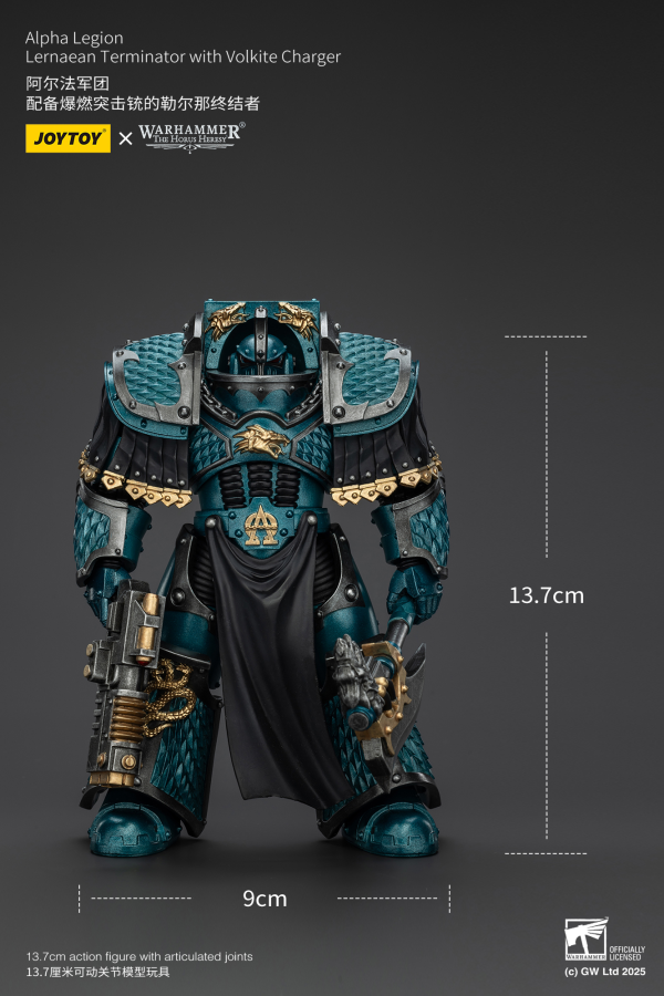 JOYTOY Alpha Legion Lernaean Terminator with Volkite Charger | 6927054401277