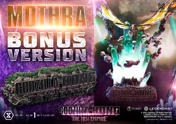 Prime 1 Studio Ultimate Diorama Masterline Godzilla x Kong: The New Empire (Film) Mothra Bonus Version | 4582647121721