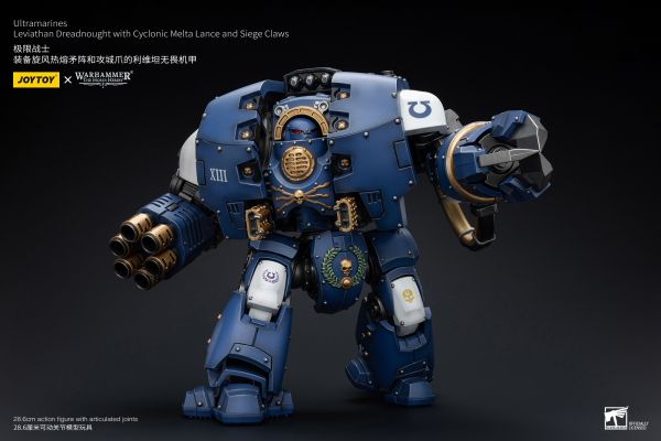 Joy Toy Ultramarines Leviathan Dreadnought with Cyclonic Melta Lance And Siege Claws(6973130378643)(6973130378643)