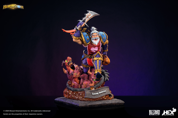 HEX Collectibles Blizzard Hearthstone® Leeroy Jenkins 1/10 Scale Statue | 6978082550109