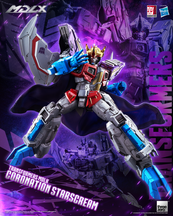 threezero Transformers - MDLX Coronation Starscream | 4895250815568