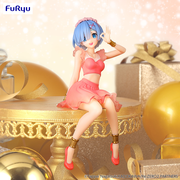 Re:ZERO -Starting Life in Another World- Noodle Stopper Figure -Rem Twinkle Party Another Color ver.- | 4582782364205