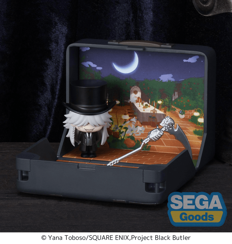 SEGA Petite World Memories Anime Black Butler -Public School Arc- Mini Figure Undertaker (EX) | 4582733427454