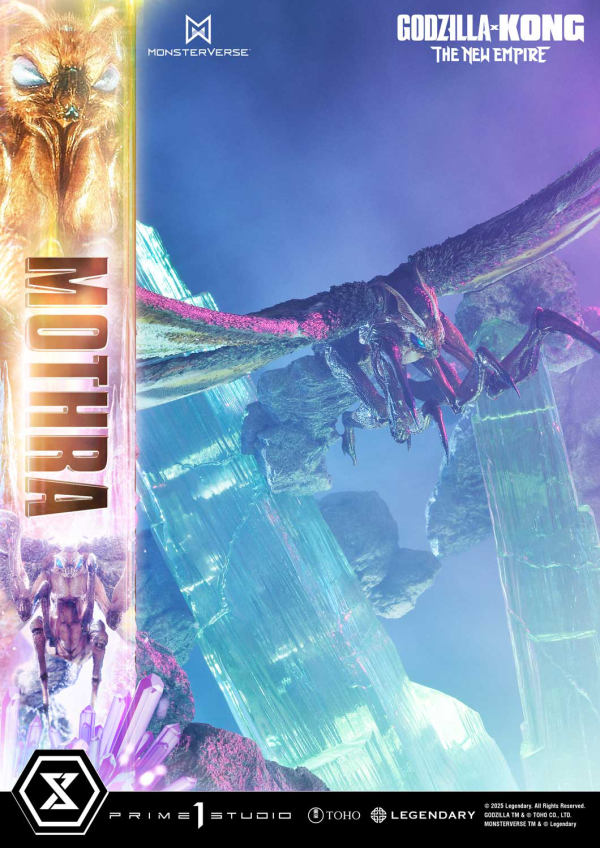 Prime 1 Studio Ultimate Diorama Masterline Godzilla x Kong: The New Empire (Film) Mothra | 4582647121714