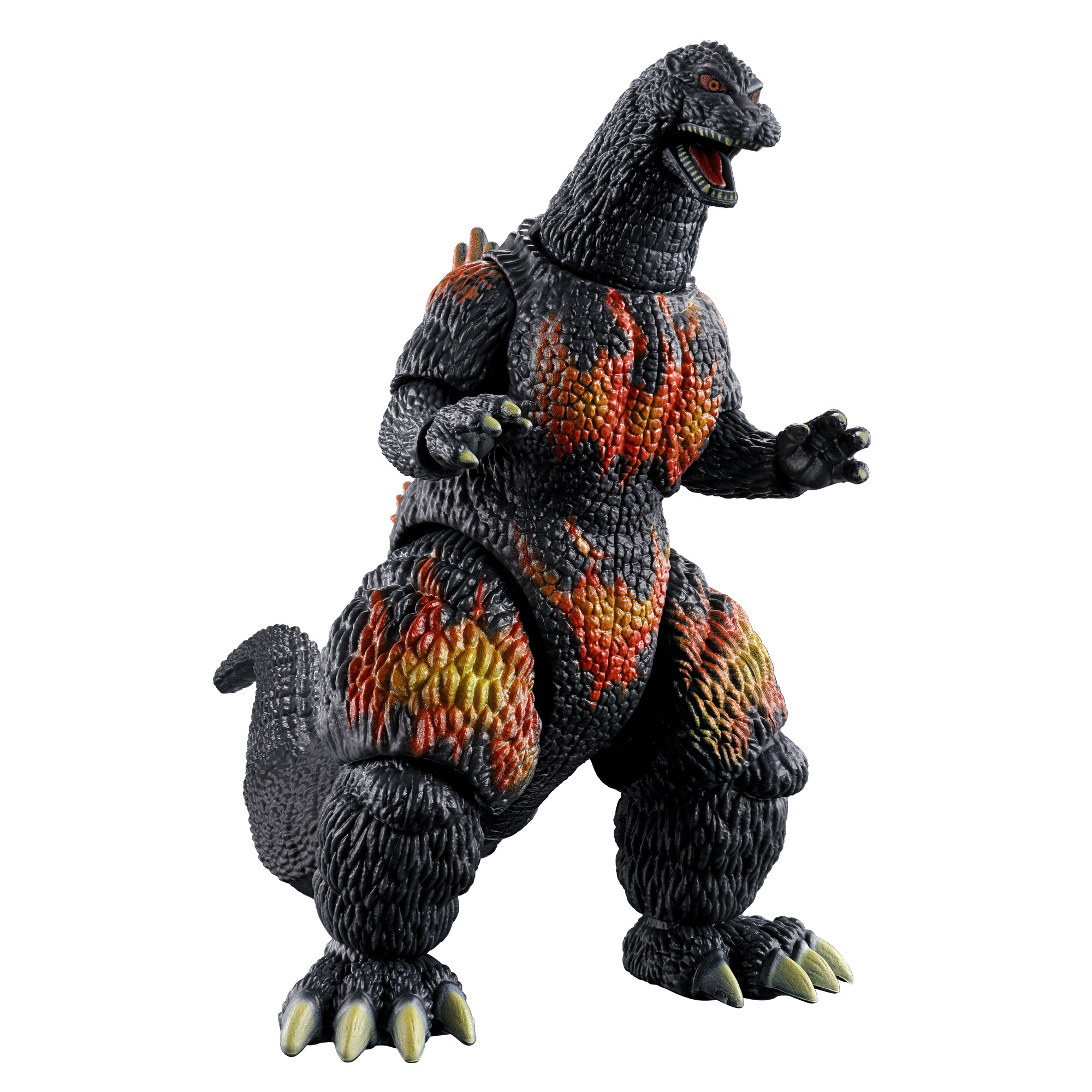 6"Godzilla Action Figure Set Series Burning Godzilla | 045557923457