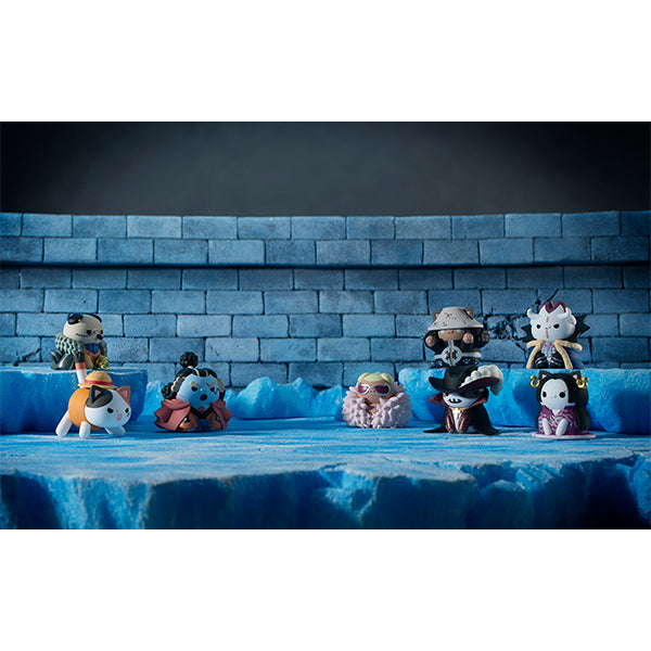 MegaHouse MEGA CAT PROJECT ONE PIECE Nyan Piece Nyan Ver. Luffy & the Seven Warlords of the Sea (1pc)