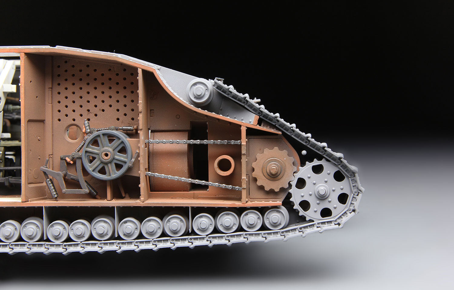 Meng 1/35 BRITISH HEAVY TANK Mk.V MALE