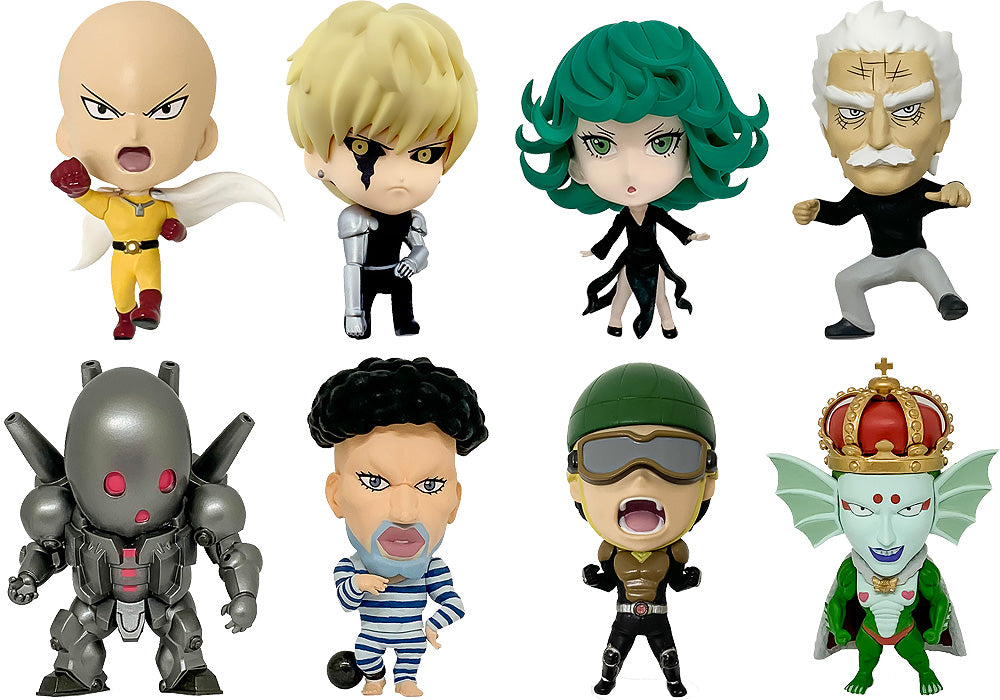 ONE-PUNCH MAN Series 16d Collectible Figure Collection: ONE-PUNCH MAN Vol. 2 (re-run) Includes 8 Figures | 4580588001911