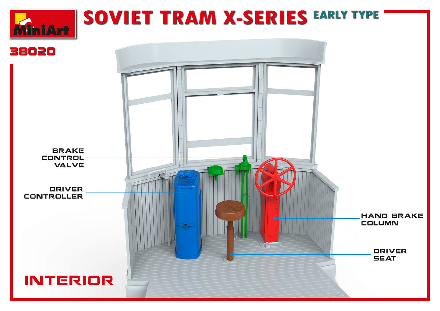 MiniArt 1/35 Soviet Tram 'X'-Series. Early Type | 4820183312570