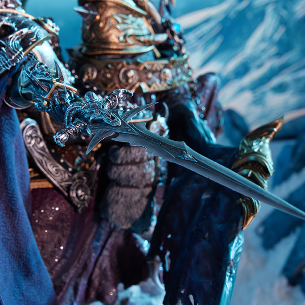 HEX Collectibles Blizzard World of Warcraft® The Lich King & Invincible Premium Statue(BLZ009) | BLZ009
