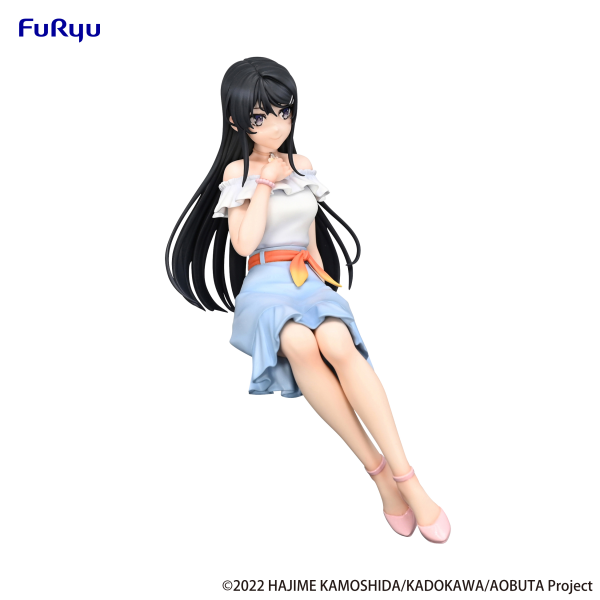 Rascal Does Not Dream Series Noodle Stopper Figure -Mai Sakurajima Summer Outfit ver.- | 4582655075542
