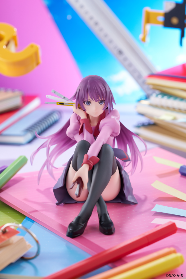 TAITO Monogatari Series Desktop Cute Figure - Hitagi Senjougahara | 0840342402953