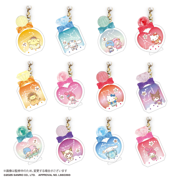 MAX LIMITED SANRIO Zodiac Pu-Clear Keychain (Includes Display board) | 4571617076109