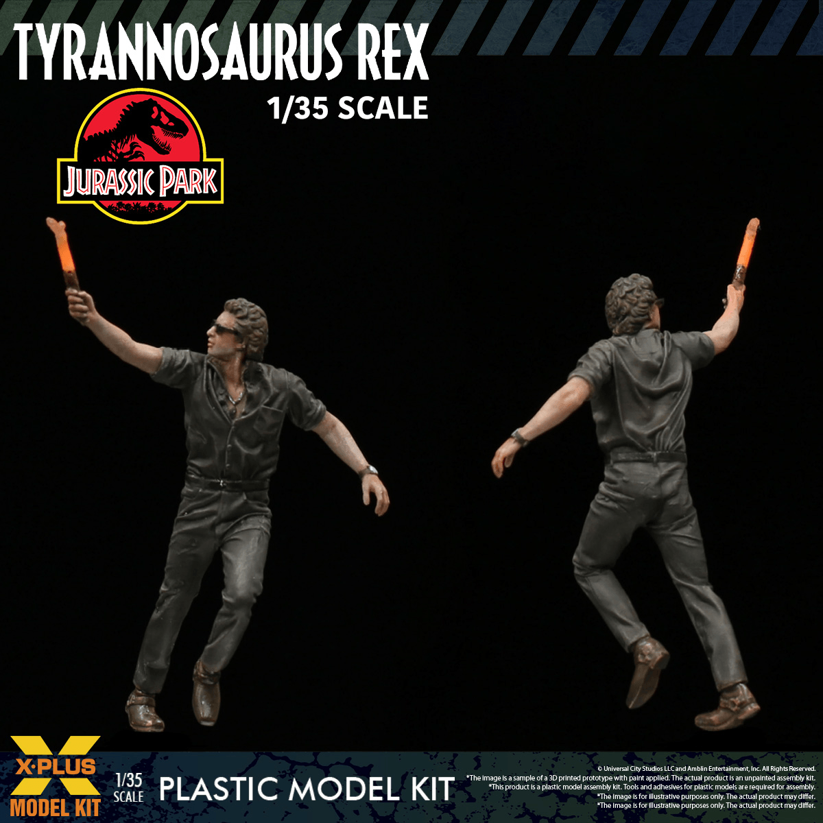 1/35 Scale Plastic Model Kit Jurassic Park Tyrannosaurus rex | 4532149026178