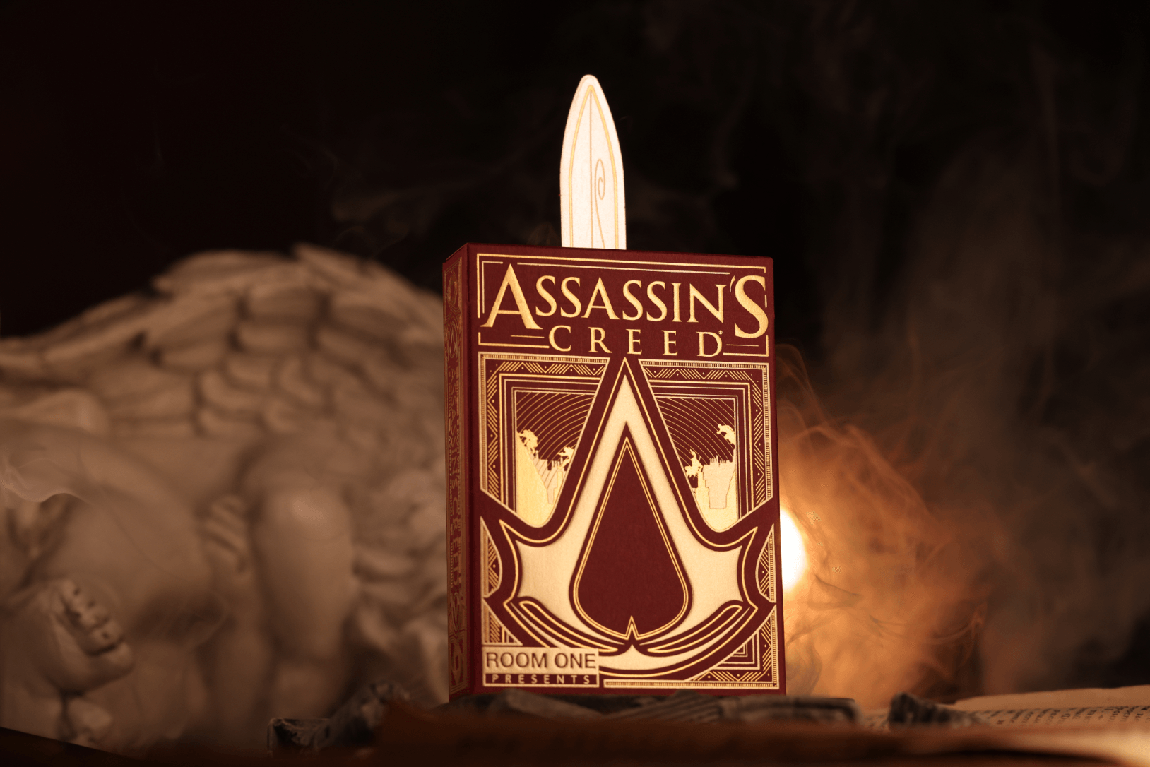 Assassin's Creed Legacy Ver. II Playing Cards - Garnet Hidden Blade Edition