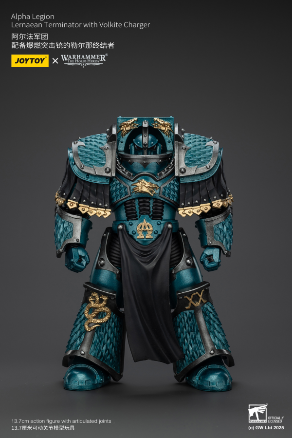 JOYTOY Alpha Legion Lernaean Terminator with Volkite Charger | 6927054401277