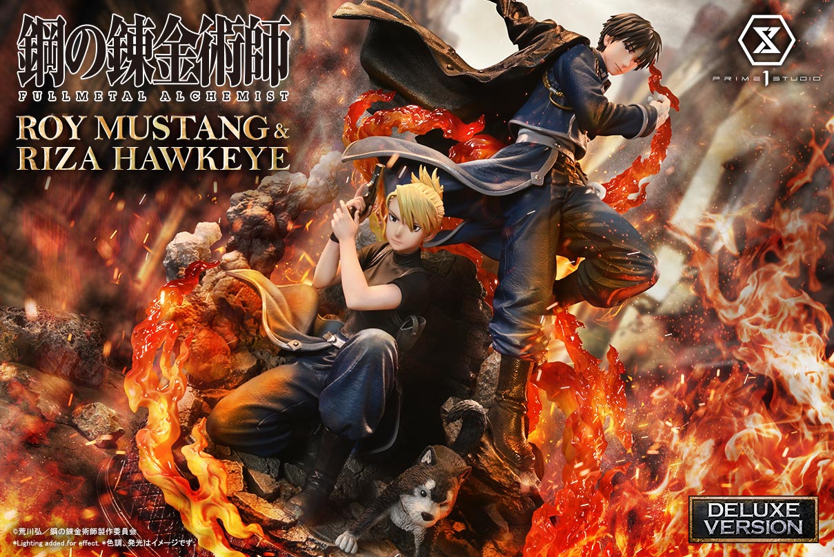 Concept Masterline Fullmetal Alchemist Roy Mustang & Riza Hawkeye DX Bonus Version