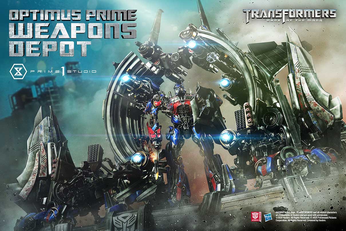 Museum Masterline Transformers: Dark of the Moon (Film) Optimus Prime Weapons Depot