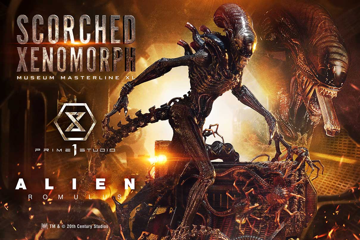 Museum Masterline XL Alien: Romulus Scorched Xenomorph