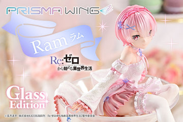 PRISMA WING Re:ZERO -Starting Life in Another World- Ram Glass Edition 1/7 Scale Pre-Painted Figure