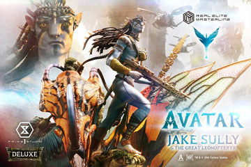 Real Elite Masterline Avatar (Film) Jake Sully & The Great Leonopteryx Avatar Legacy Collection Deluxe Version